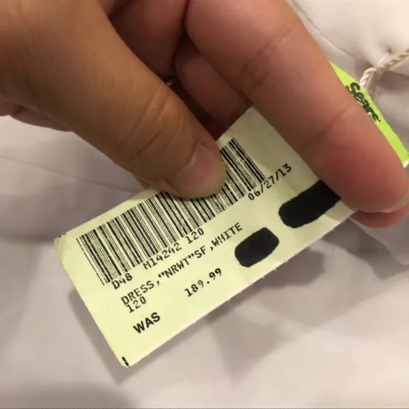 NWT Y2K | Bridal Beach One Shoulder Dress - Picture 5 of 6